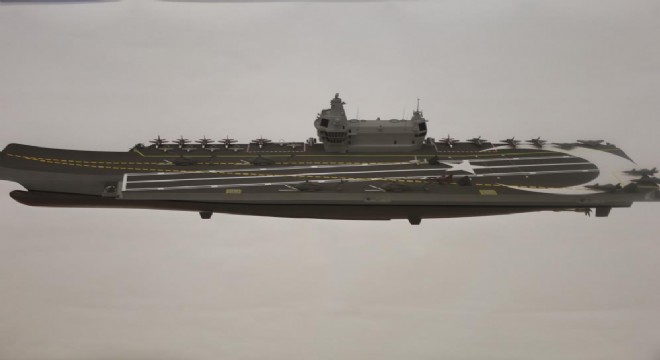  Milli Uçak Gemisinde geri sayım